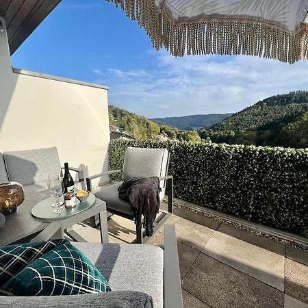 Wohnen Im Schwarzwald Mit Panoramablick Apartment Бад Хереналб Екстериор снимка
