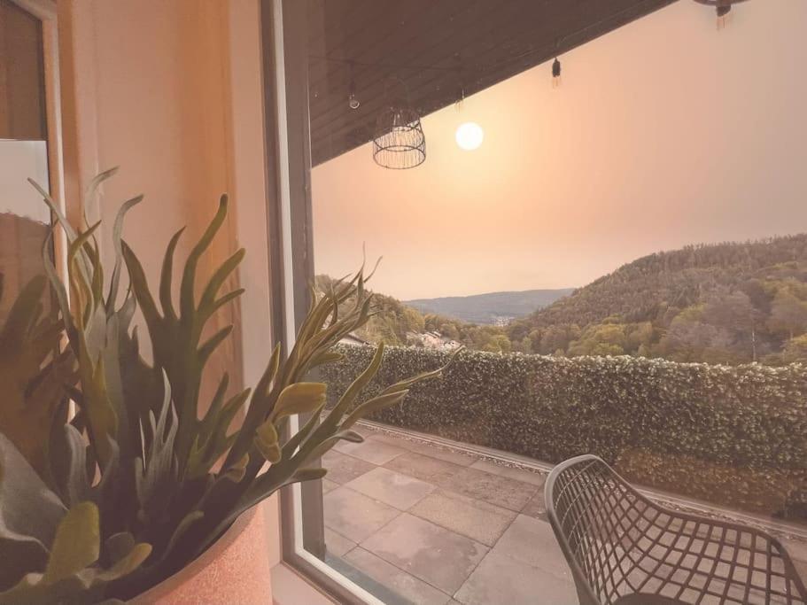 Wohnen Im Schwarzwald Mit Panoramablick Apartment Бад Хереналб Екстериор снимка